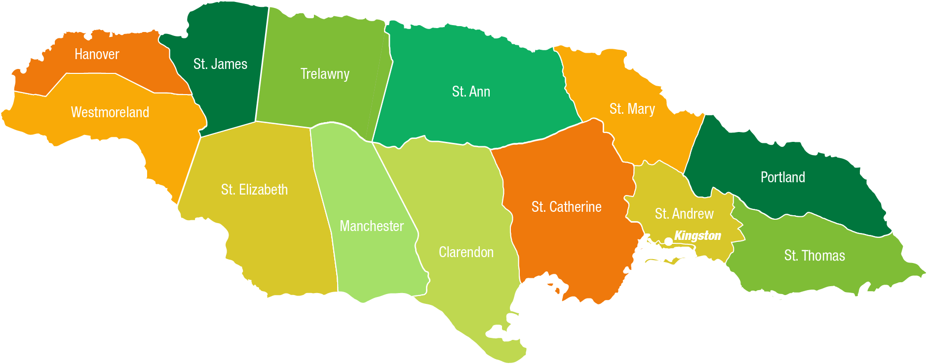 Jamaica Png Clipart (1878x739), Png Download