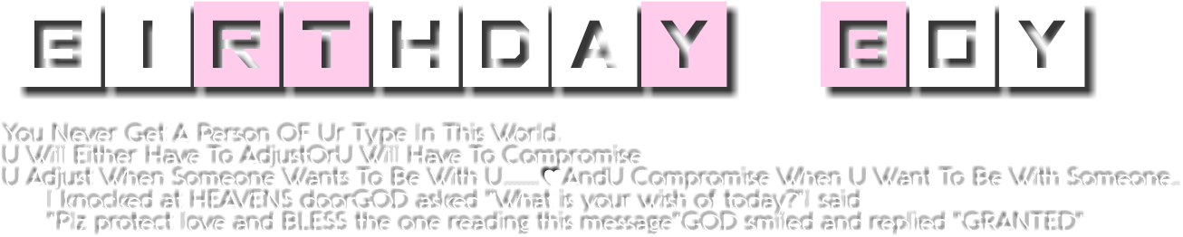 Happy Birthday Pngs New Clipart (1306x262), Png Download