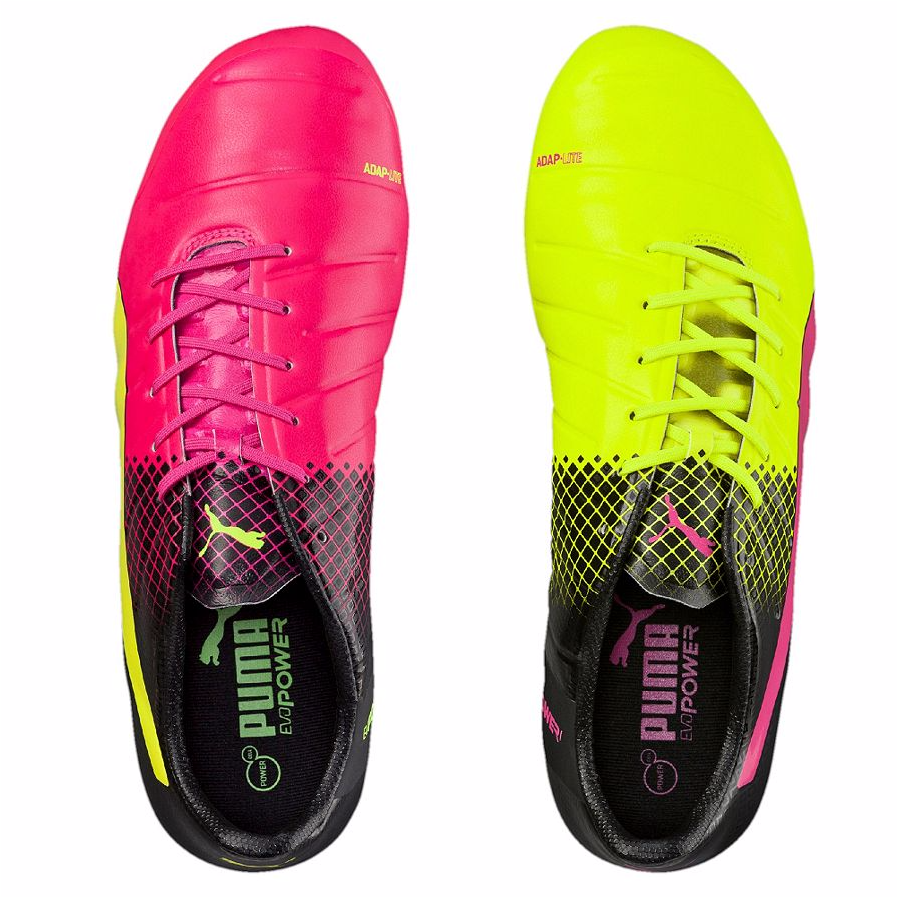 Puma Evopower 3 Pink And Yellow Clipart (1920x896), Png Download