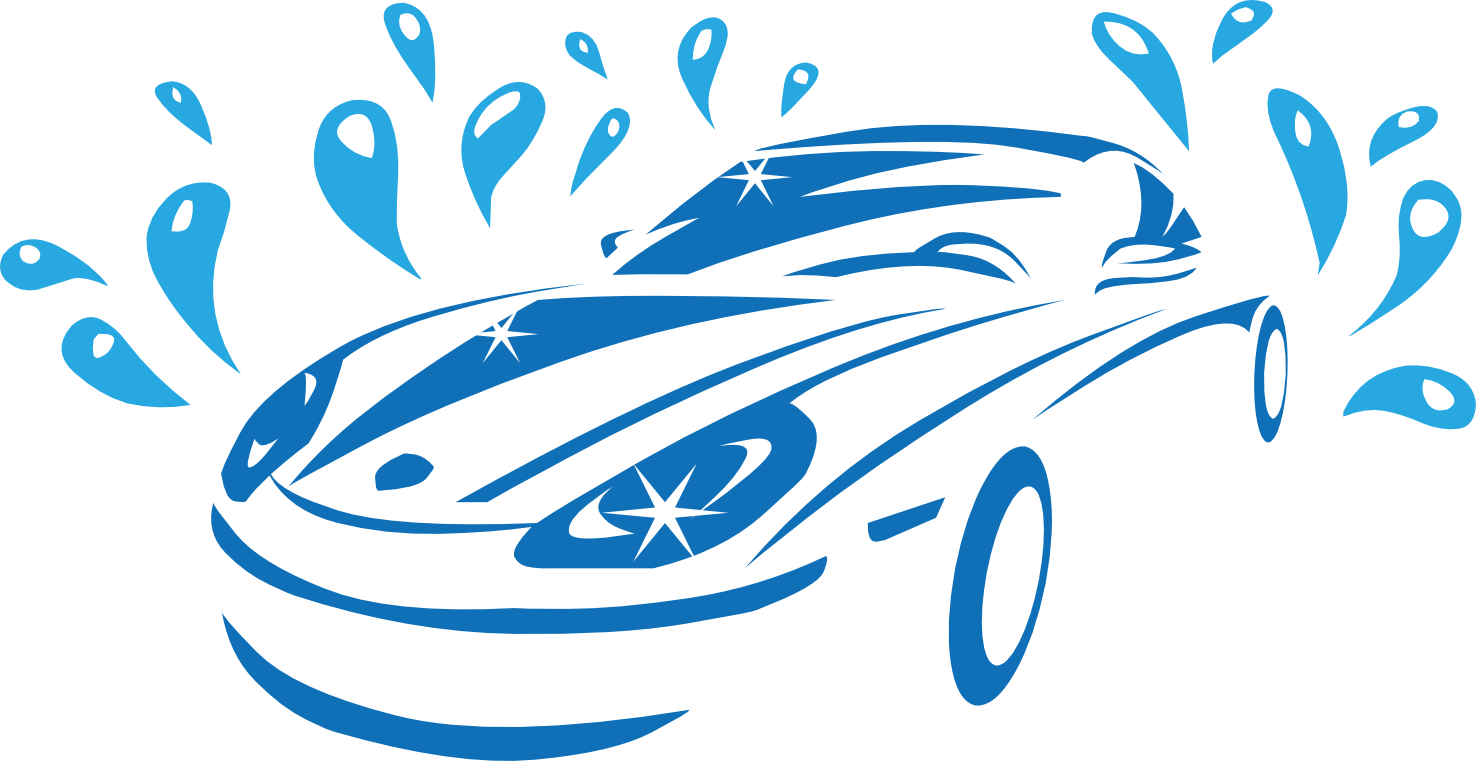 Car Wash Logo Png Clipart (1476x761), Png Download