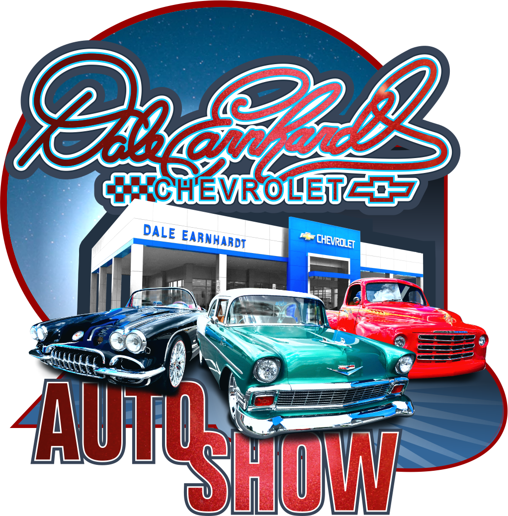 The Dale Earnhardt Chevrolet Auto Show - Auto Show Car Logo Clipart (1022x1038), Png Download