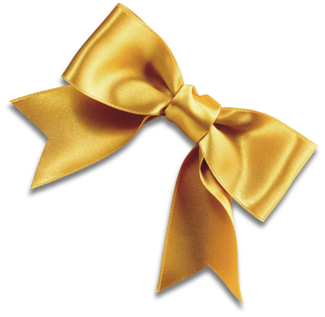 Recent Posts - Gold Ribbon Bow Transparent Background Clipart (800x777), Png Download