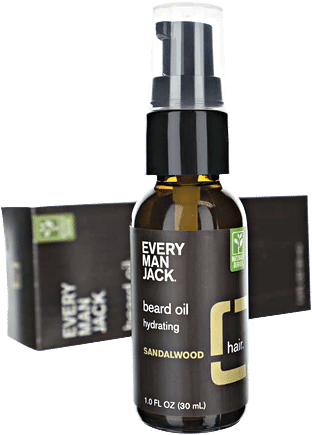 Every Man Jack Beard Oil Sandalwood - Cosmetics Clipart (864x452), Png Download