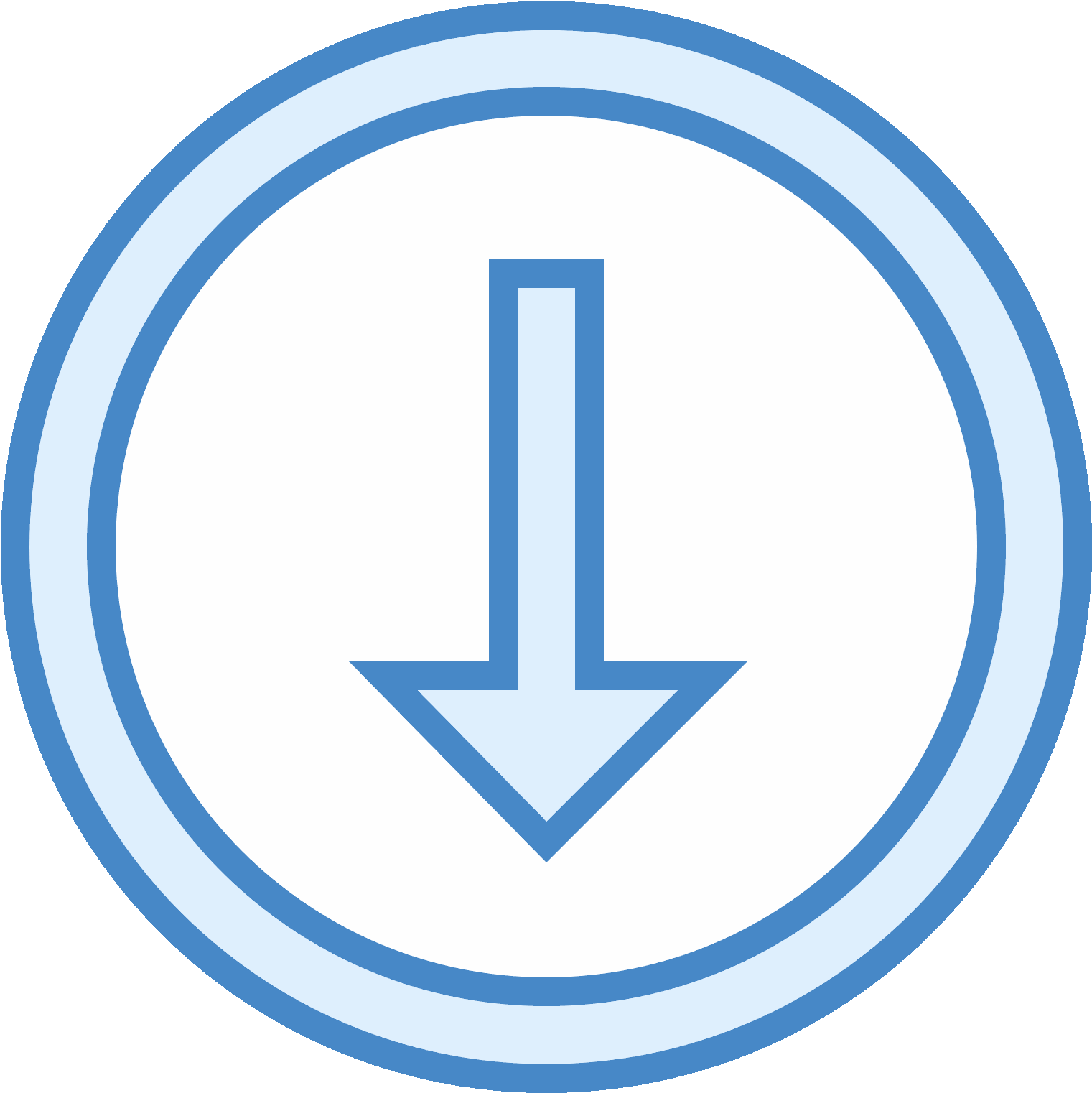 Flèche Bas Icon - Loteria De Risaralda Clipart (1521x1522), Png Download