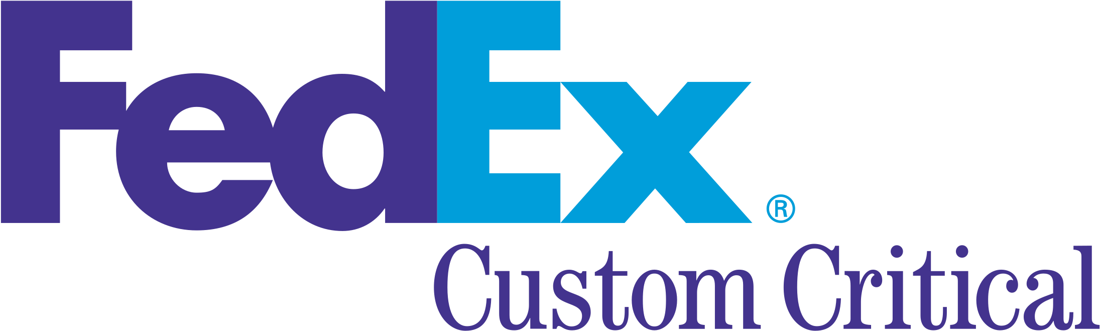Fedex Custom Critical Logo Png Transparent - Fedex Critical Custom Clipart (2400x2400), Png Download