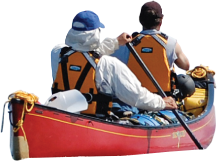 Home - Canoe Clipart (1500x450), Png Download