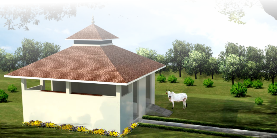 Goo Shala - Roof Clipart (963x480), Png Download