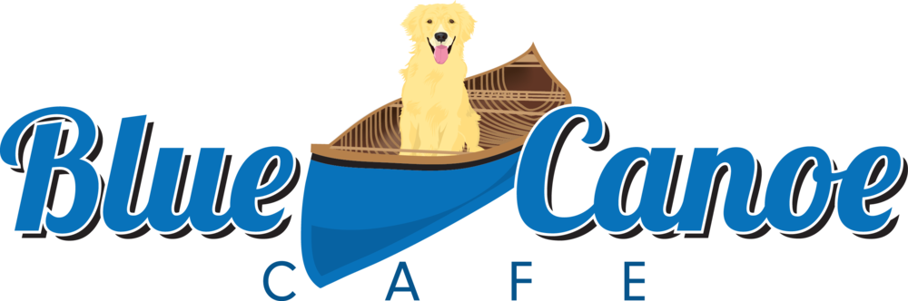 Blue Canoe Logo Blue 1 Format=1500w Clipart (1000x332), Png Download