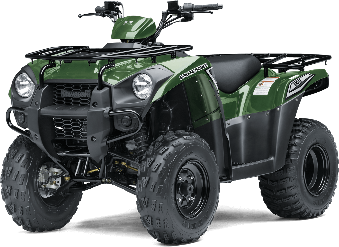 2017 Brute Force 300 Brute Force Atv By Kawasaki Rh - 2017 Kawasaki Brute Force 850 Clipart (1394x1016), Png Download