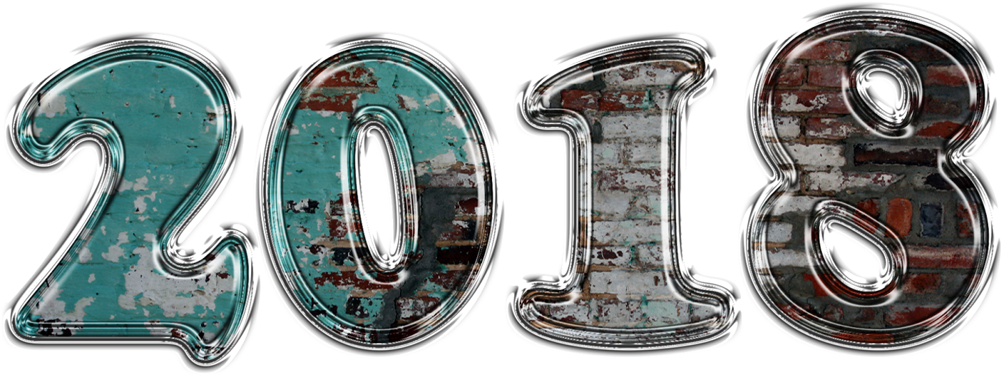 Happy New Year 2018 Free Download Png Wallpapers Clipart (1443x539), Png Download