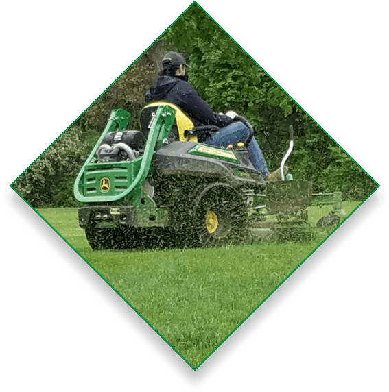 The Key To Keeping Your Lawn Looking Its Best Is A - Riding Mower Clipart (600x600), Png Download