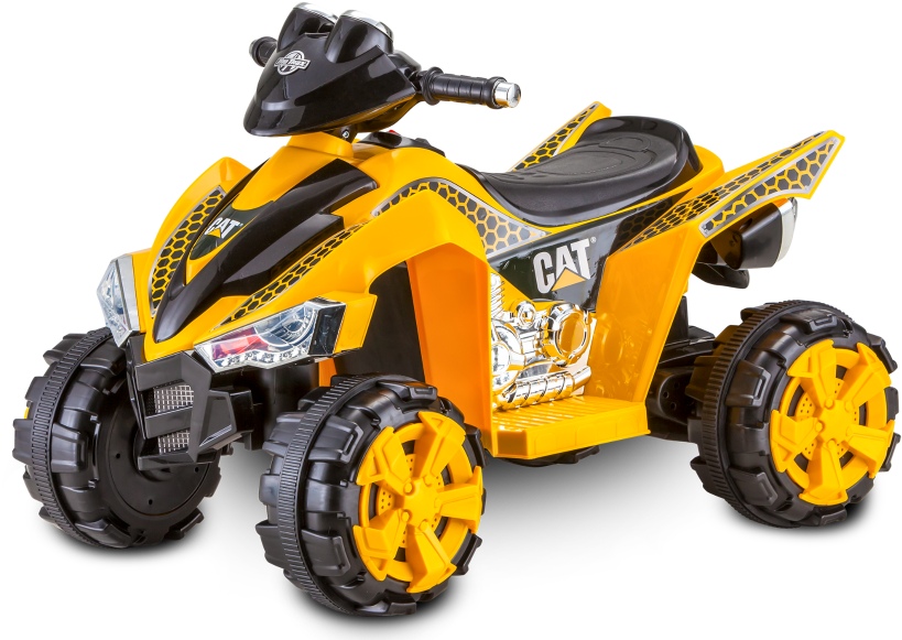 Cat Power Atv - Kids Cat Atv Clipart (819x581), Png Download