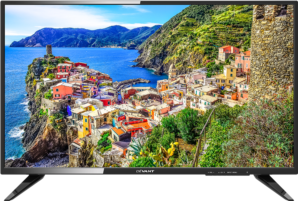 32bt300 Directech Tv Side - Devant Tv Flat Screen Clipart (1080x1080), Png Download