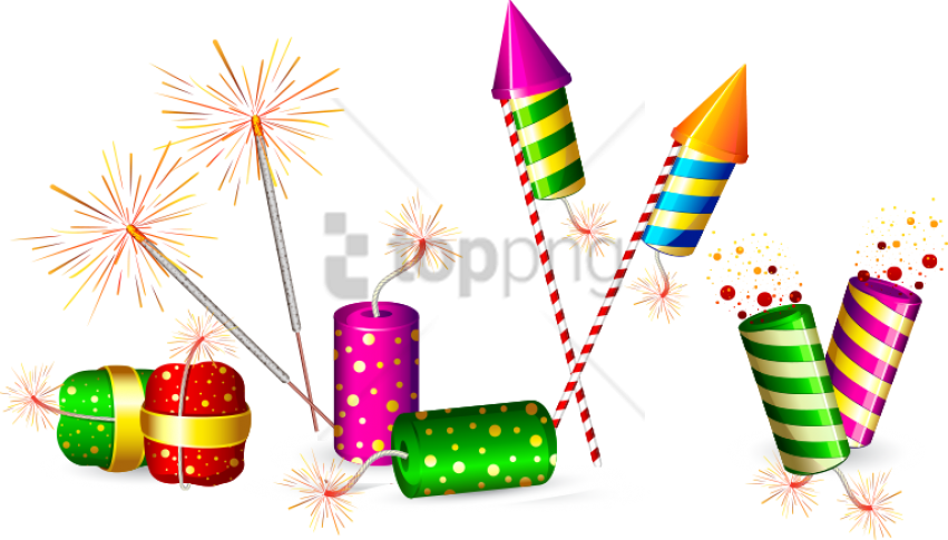 Free Png Diwali Festival Crackers Png Png Image With - Happy Diwali 2018 Images Hd Clipart (851x485), Png Download