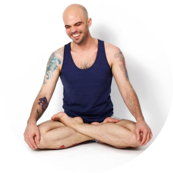 Yoga Man Png Clipart - Man Meditating Transparent Png (561x561), Png Download