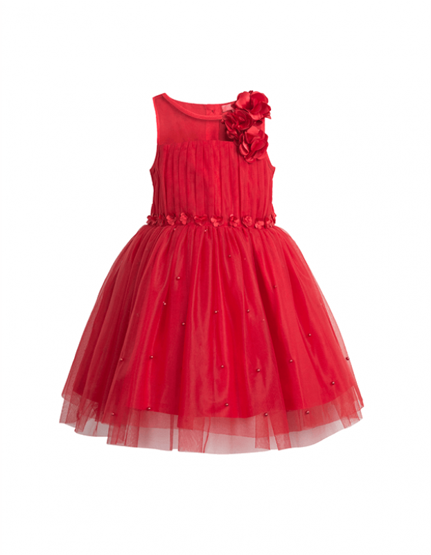 Vestido Vermelho Infantil Simples Clipart (800x800), Png Download