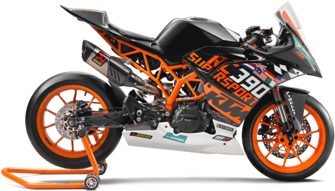 Ktm Rc 390 R Clipart (715x715), Png Download