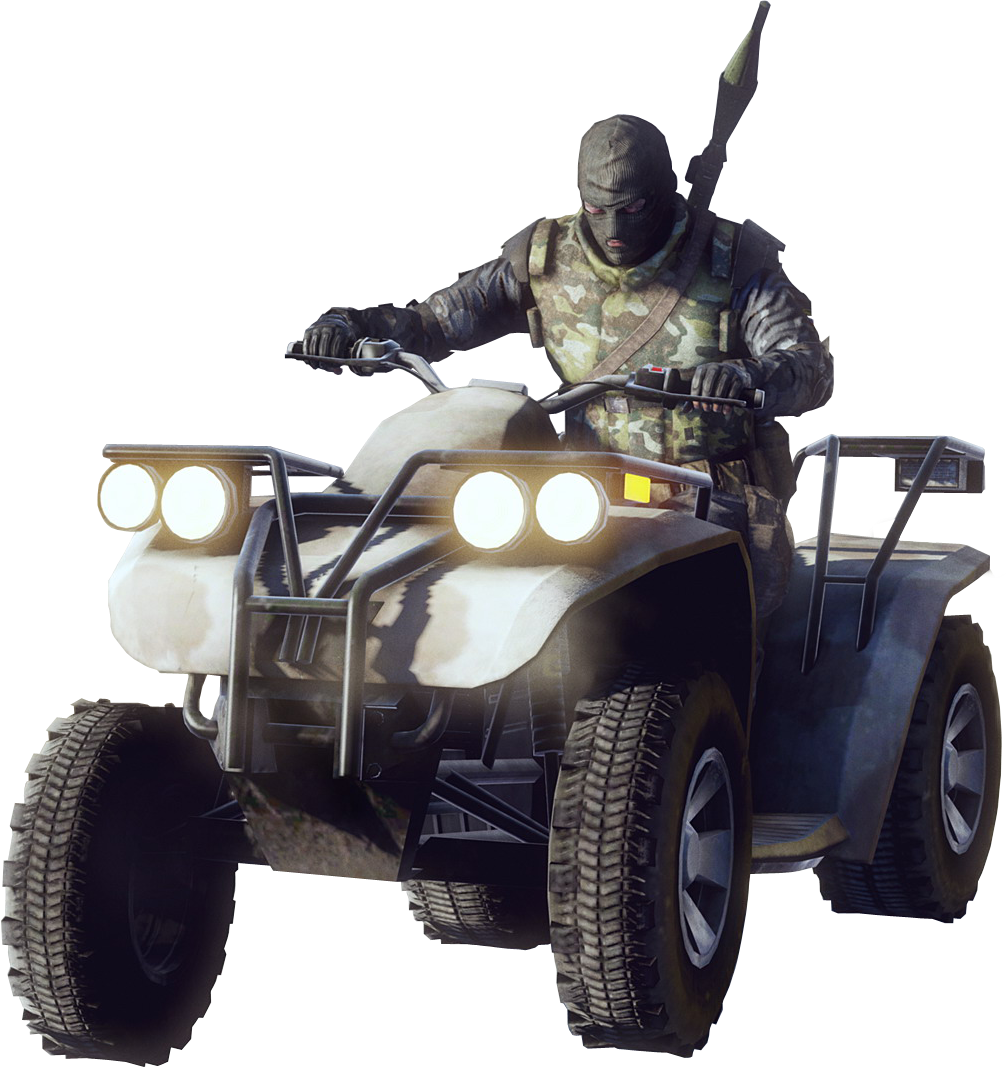Quad Bike Png Picture - Battlefield 4 Quad Bike Clipart (1006x1067), Png Download