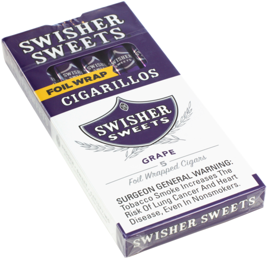 Box Of Swishers - Swisher Sweets Box Png Clipart (900x600), Png Download
