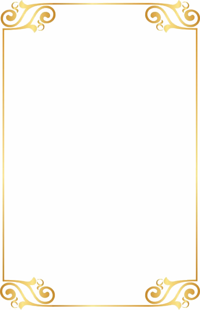 Pattern Border Png Hd - Classic Book Cover Design Clipart - Large Size Png  Image - PikPng