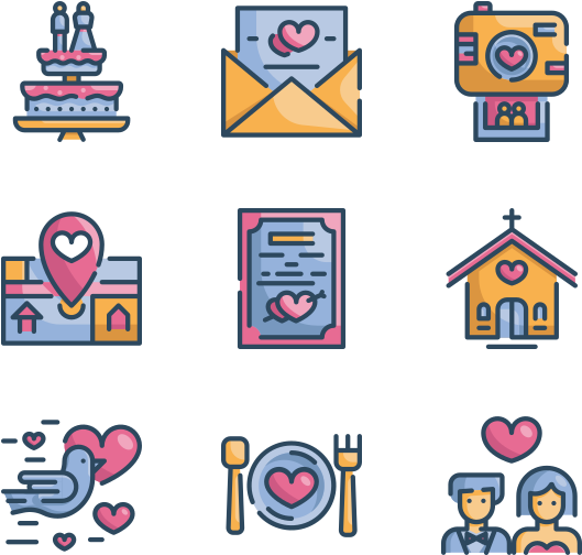 Wedding - Vector Statistics Icon Png Clipart (600x564), Png Download