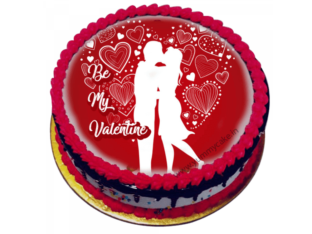 First Slide - Valentine Day Special Cake Clipart (1000x750), Png Download