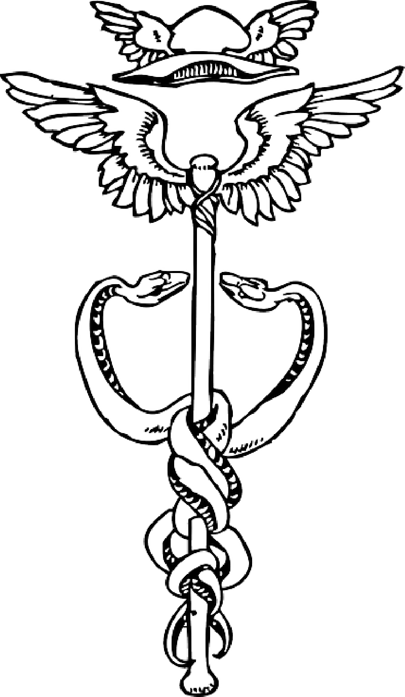 Banner Free Library Medical Symbol At Getdrawings Com - Drawing Medical Sign Clipart (800x1376), Png Download