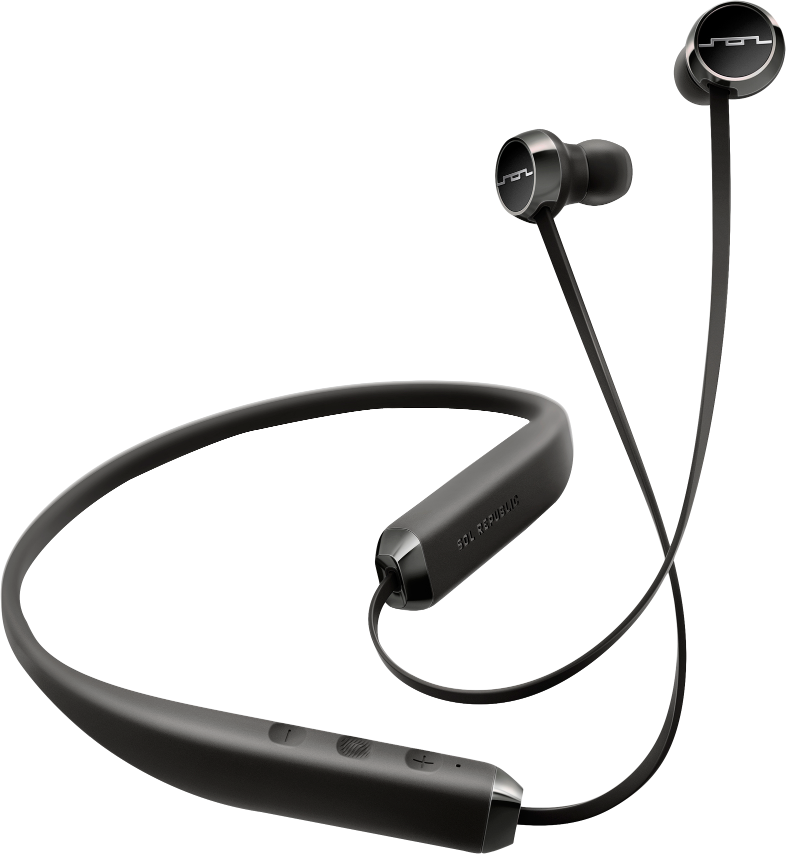 Sol Republic Shadow Wireless Clipart (1600x1761), Png Download