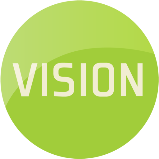 Vision - Mission Green Icon Clipart (1000x708), Png Download