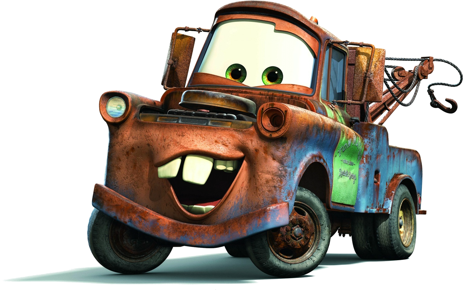 Drawn Maters Old Car - Cars Pick Up Disney Clipart (1680x1050), Png Download