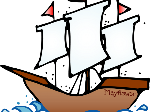 Sailing Ship Clipart Flower - Christopher Columbus Ship Clipart - Png Download (640x480), Png Download