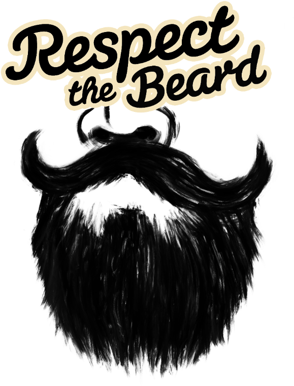 Respect The Beard - Respect The Beard Png Clipart (617x800), Png Download