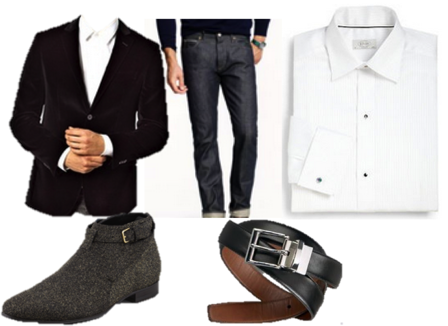 Sparkle Dressing The Man Combo Crisp Dress Clipart (922x678), Png Download