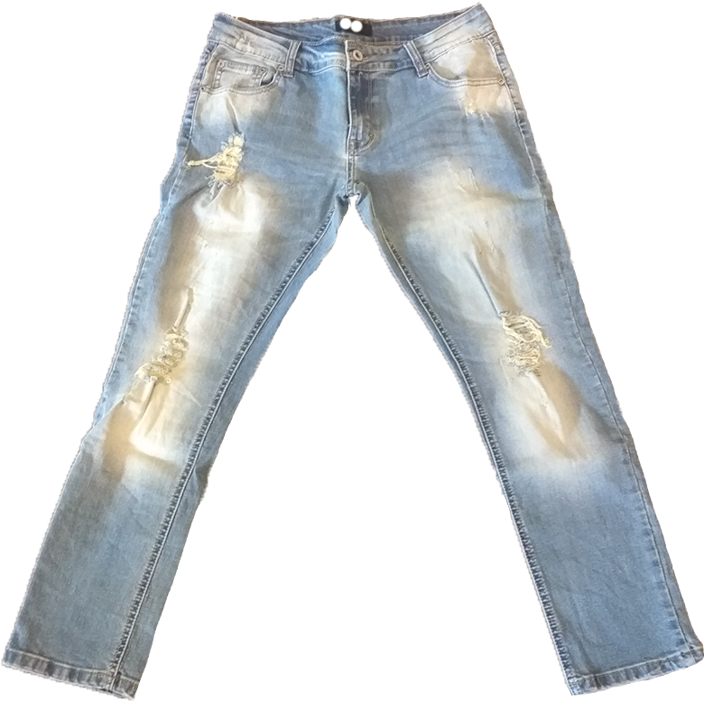 Jeans Trousers With Holes And Tears - Pocket Clipart (960x960), Png Download