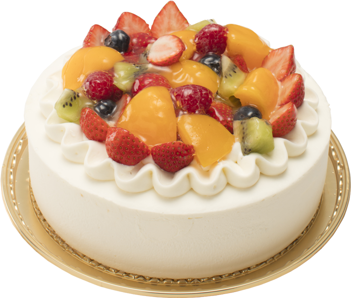 Special Mixed Fruits Cake Clipart (900x700), Png Download