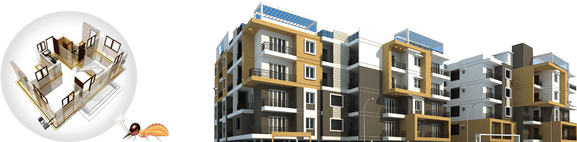 Contact No - Indian Construction Building Png Clipart (1349x350), Png Download