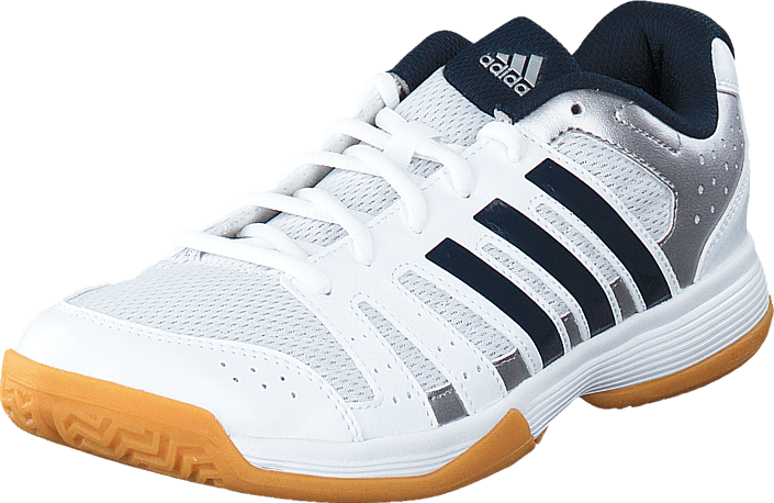 Adidas Sport Performance Ligra 3 White/collegiate Navy/silver - Sneakers Clipart (705x458), Png Download