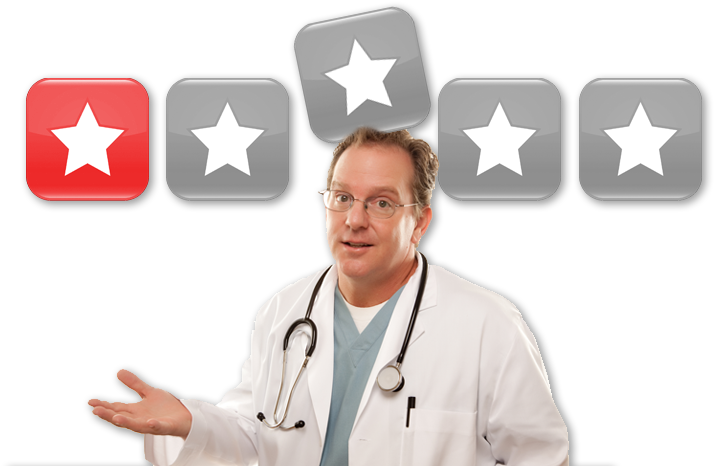 Online Reputation Management For Doctors - Online Reputation For Doctors Clipart (751x471), Png Download