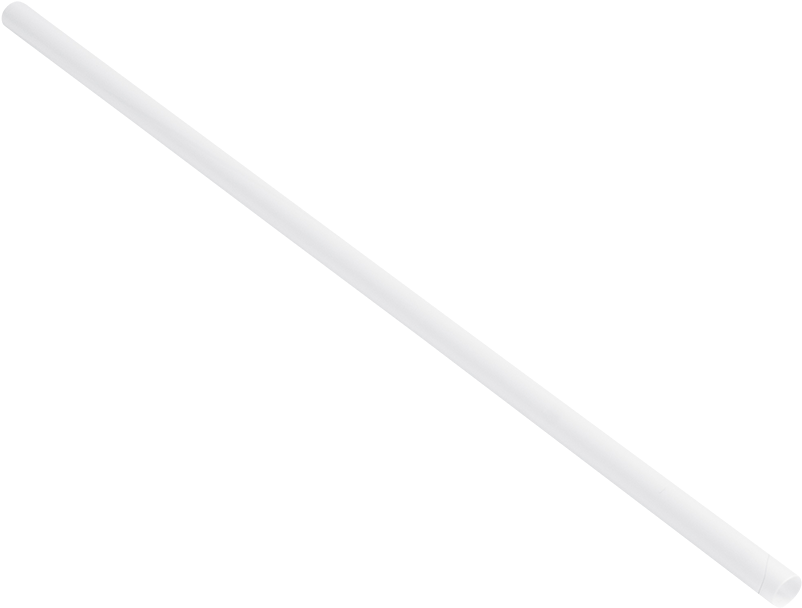 Plastic Straws - Transparent Background White Straw Clipart (2000x1325), Png Download