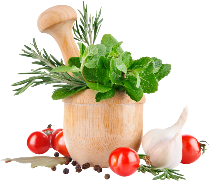 Vegetables - Parsley Garlic Eggplant Tomato Illustration Png Clipart (866x650), Png Download