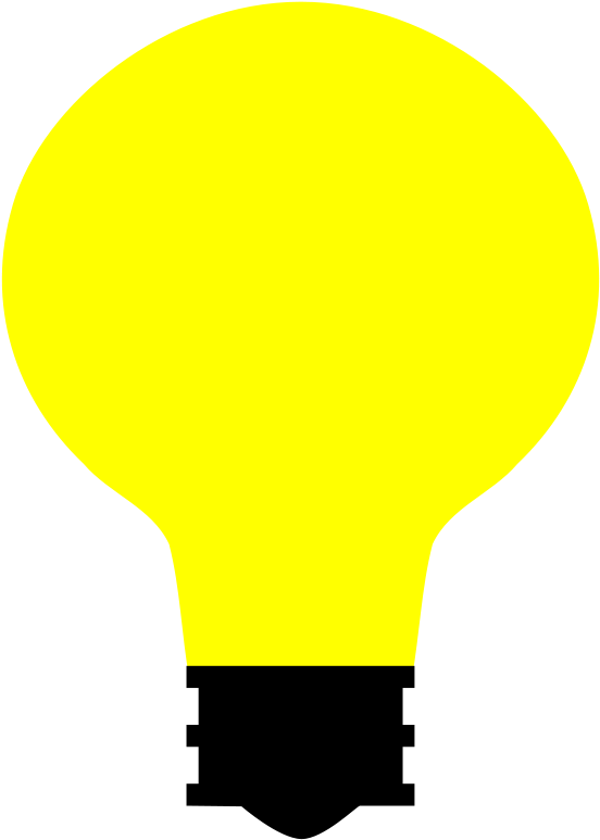 How To Set Use Simple Light Bulb Clipart - Illustration - Png Download (636x900), Png Download