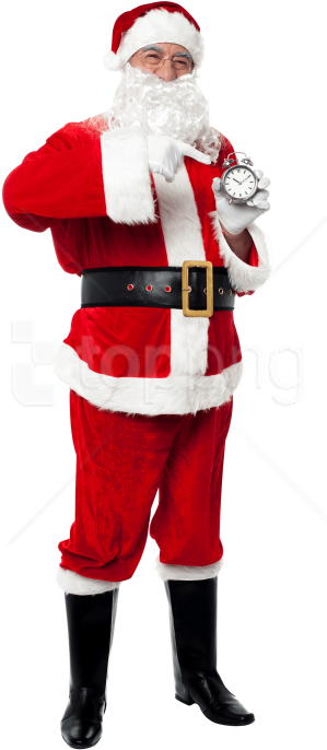 Free Png Download Santa Claus Png Images Background - Standing Santa Png Clipart (480x722), Png Download
