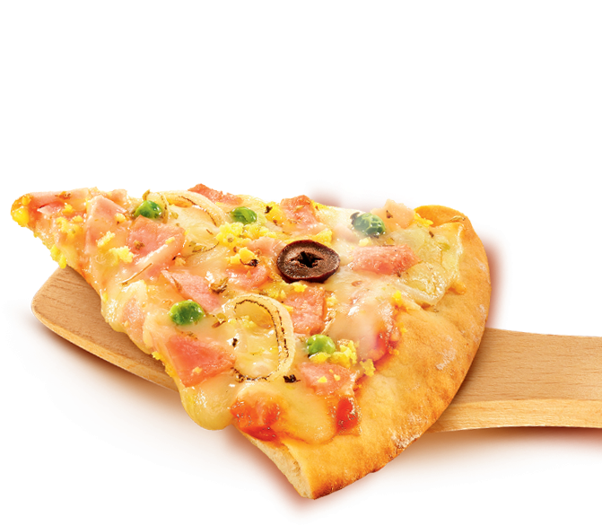 Pedaço Pizza Png - Fatia De Pizza Portuguesa Clipart (676x593), Png Download