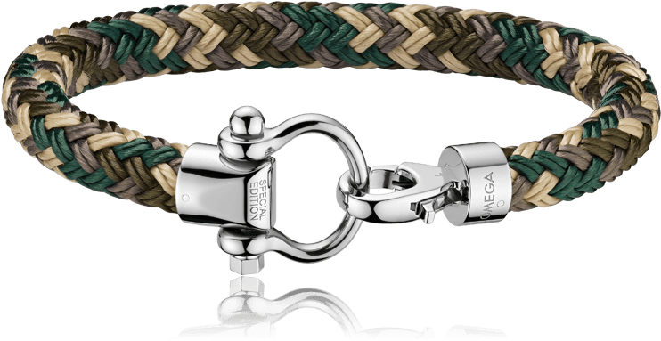 Bracelet Sailing Bracelet In Stainless Steel And Forest - Bracelet Clipart (800x1100), Png Download