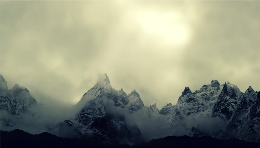 Score 50% - Misty Mountains Clipart (1000x1000), Png Download