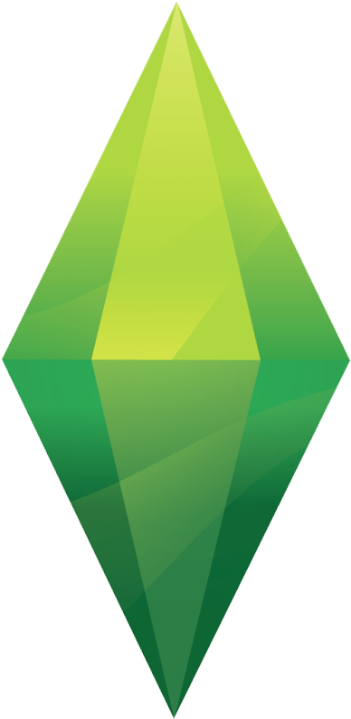 Ts4 Logo Plumbob - Sims 4 Plumbob Png Clipart (443x848), Png Download