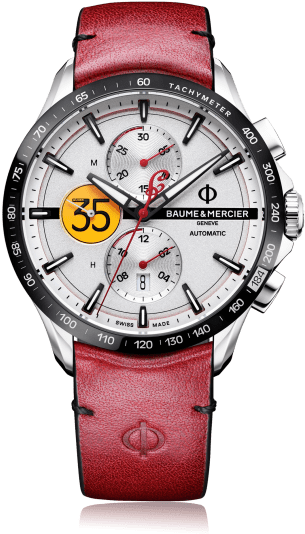 Automatic Transparent Watch - Baume Mercier Indian Motorcycle Clipart (605x605), Png Download