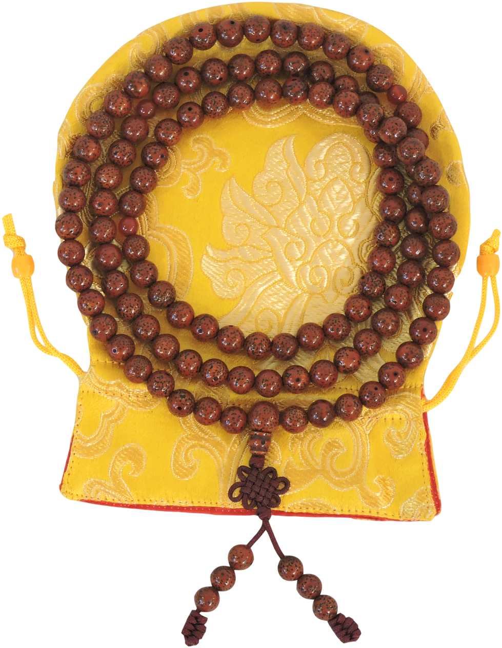 Dark Lotus Seed 108 Bead Mala - Bead Clipart (1132x1280), Png Download