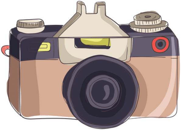 Digital Camera Clipart Camara - Digital Camera - Png Download (640x480), Png Download