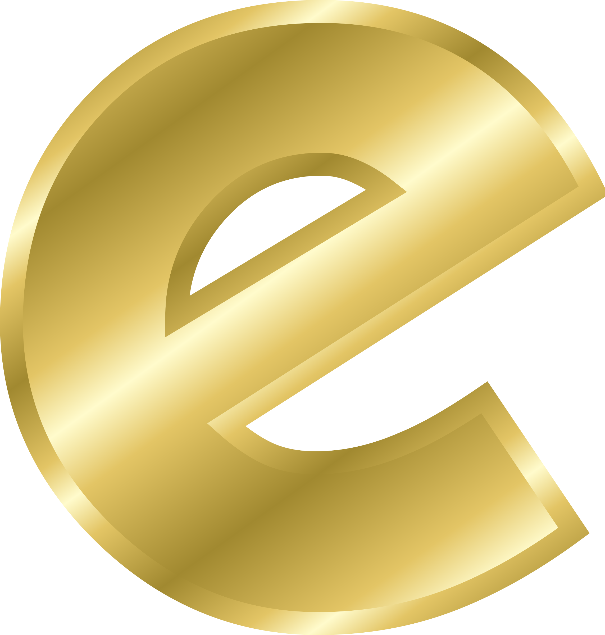 Png For Free Download On Mbtskoudsalg - E Letter Design Gold Clipart (2287x2400), Png Download